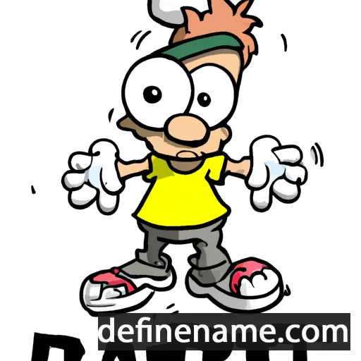 cartoon of the name Bartje