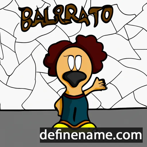 cartoon of the name Bartoloméia