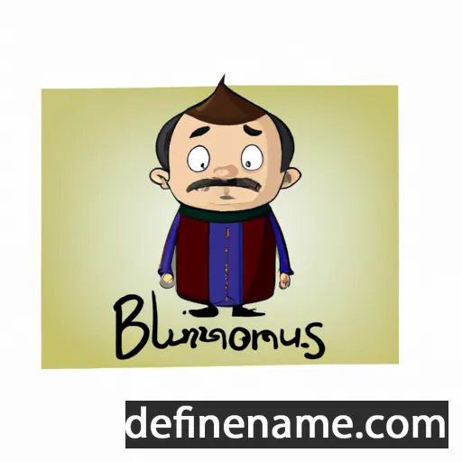 cartoon of the name Bartolomeus