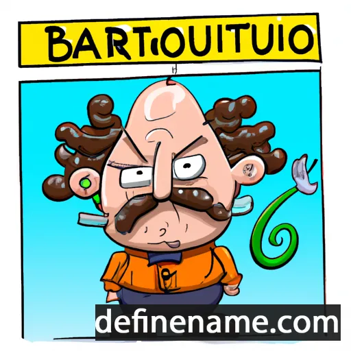 Bartolomuccio cartoon