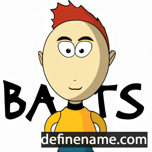 cartoon of the name Bartos