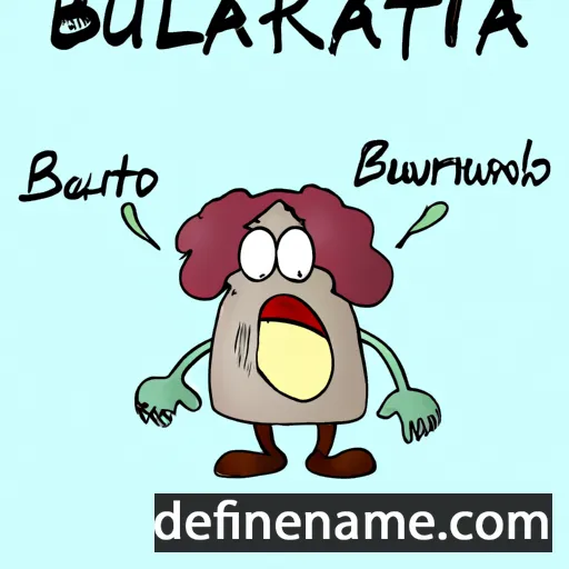 cartoon of the name Bartulumèa