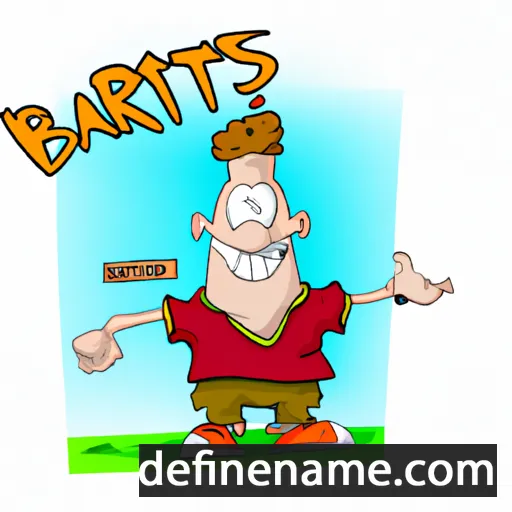 cartoon of the name Bartuś