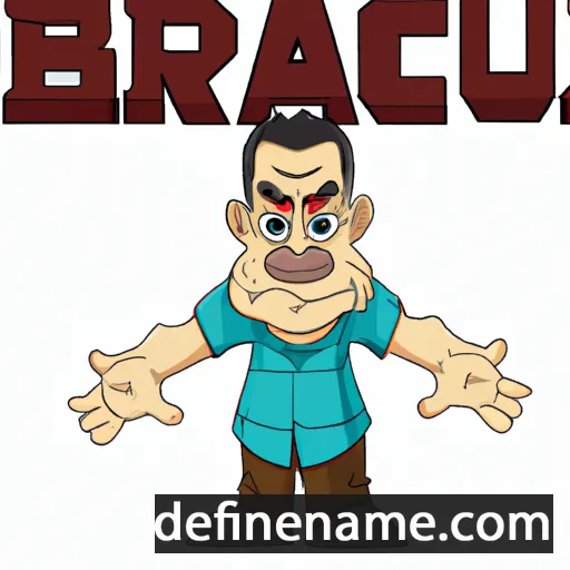 cartoon of the name Baruc