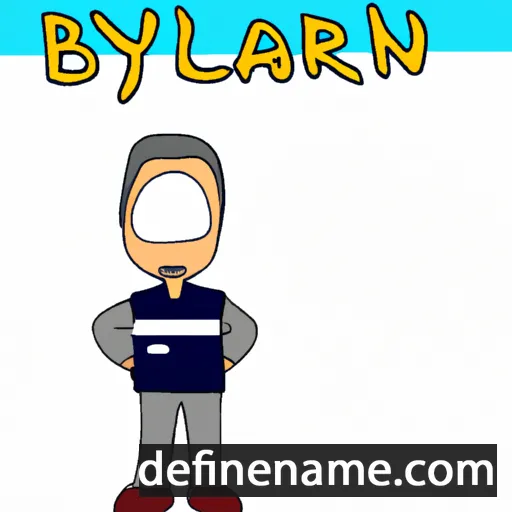 cartoon of the name Barylan