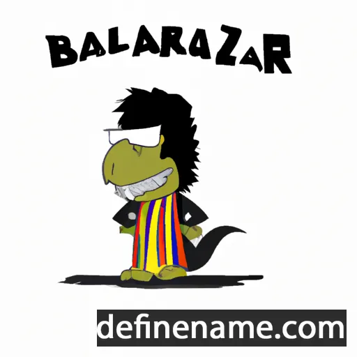 Barzilla cartoon