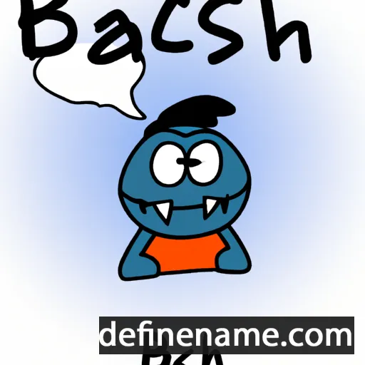 Baschli cartoon