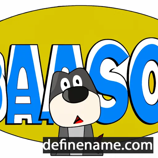 cartoon of the name Basco