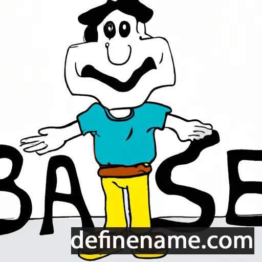 cartoon of the name Basel