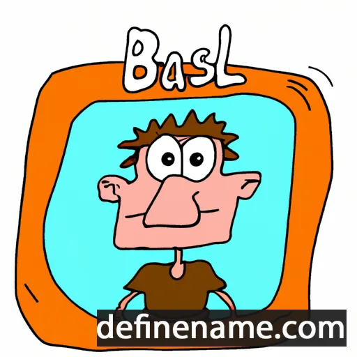 cartoon of the name Basel