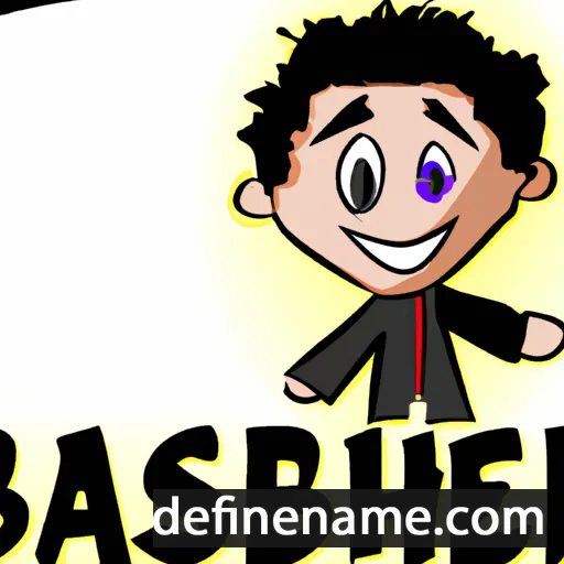 cartoon of the name Basheer