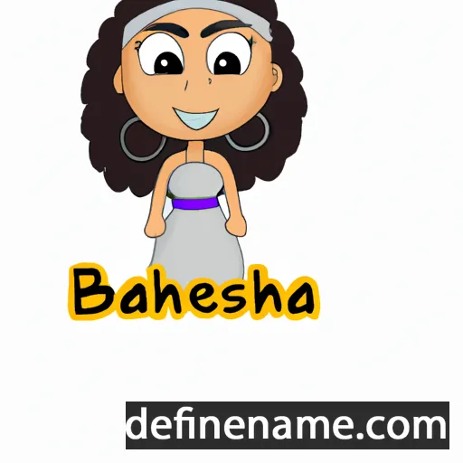 cartoon of the name Basheera