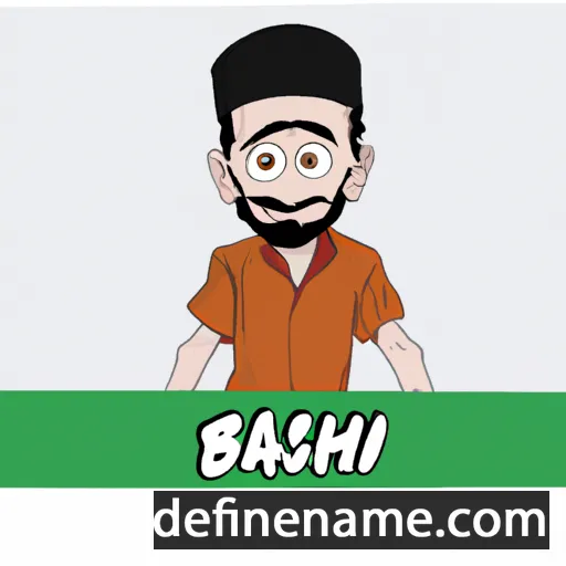 cartoon of the name Bashim