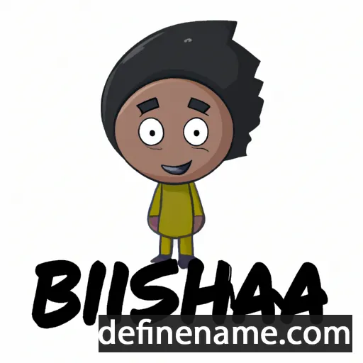 cartoon of the name Bashira