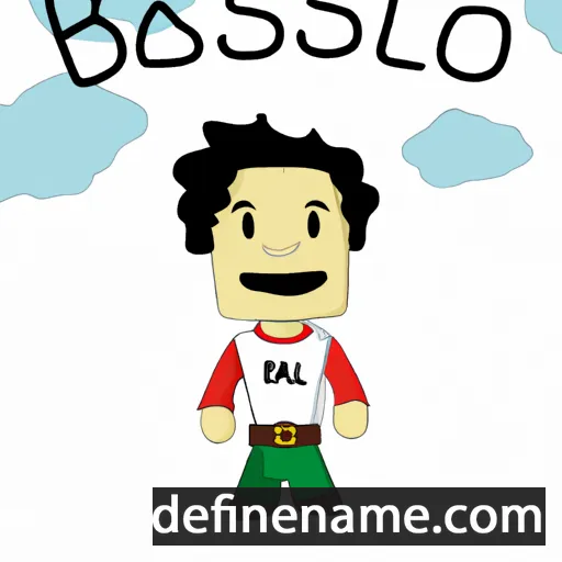 cartoon of the name Basileo