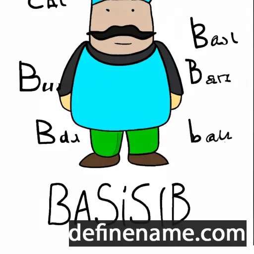 cartoon of the name Basileus