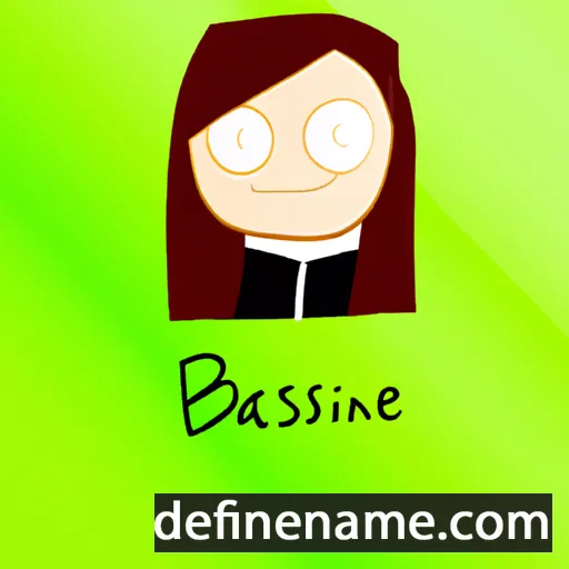 cartoon of the name Basiline