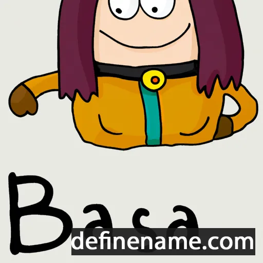 cartoon of the name Basseva