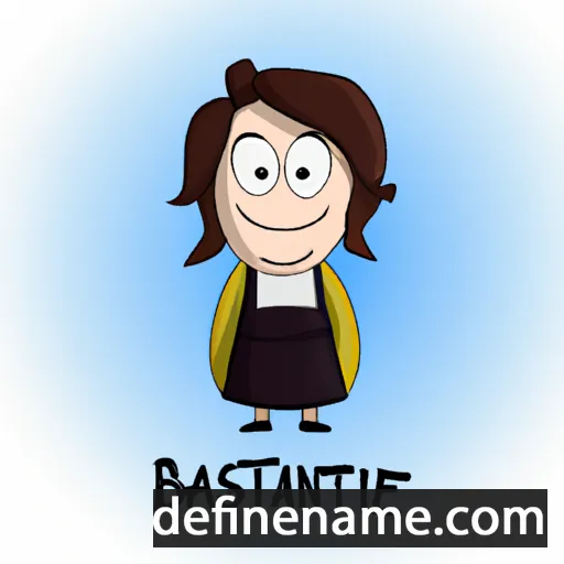 Bastienne cartoon