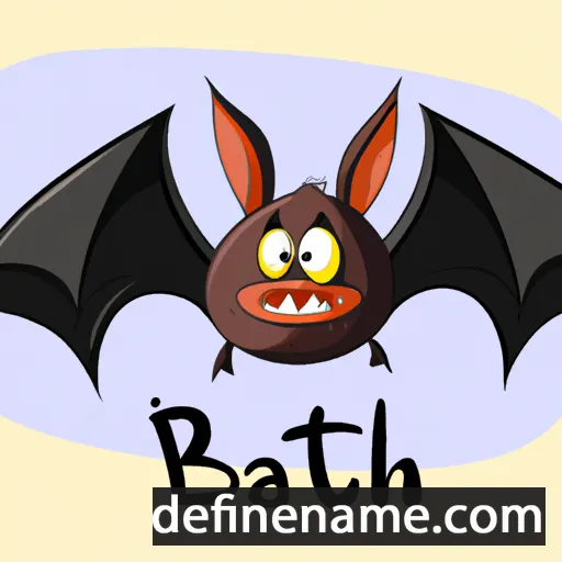 cartoon of the name Bat