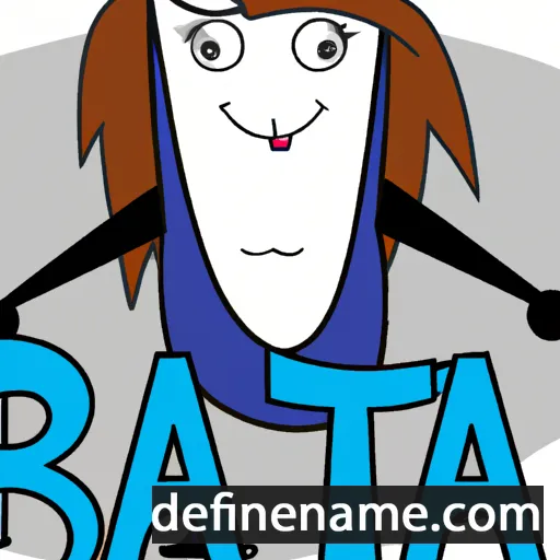 cartoon of the name Batea