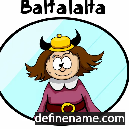 Bathilda cartoon