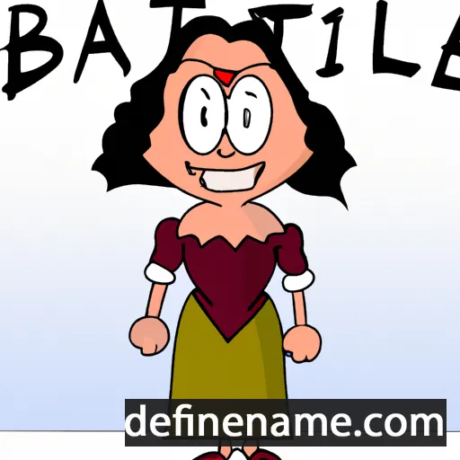 Bathilde cartoon