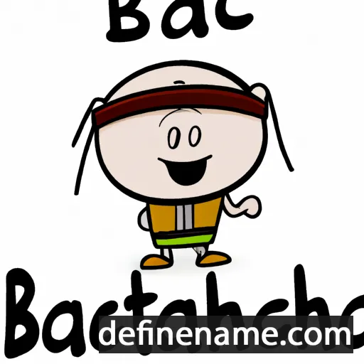 cartoon of the name Bathschua