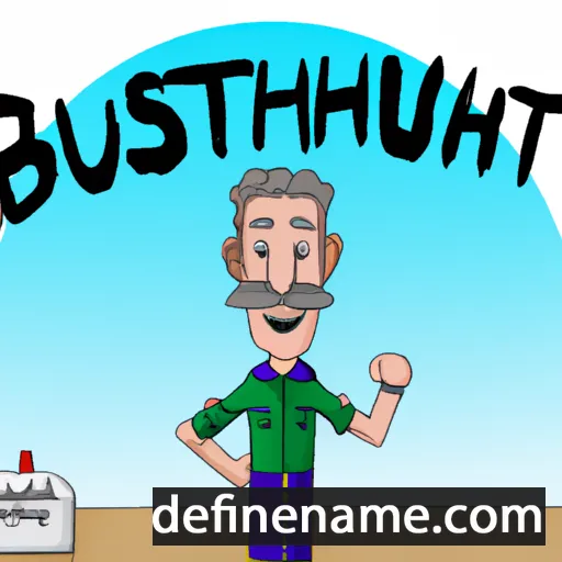 cartoon of the name Bathurst