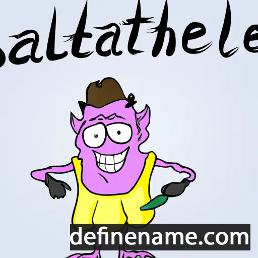 cartoon of the name Bathylle