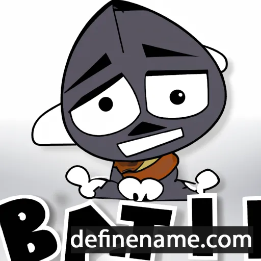 cartoon of the name Bati