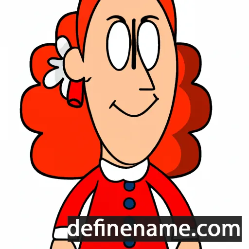 cartoon of the name Batistina