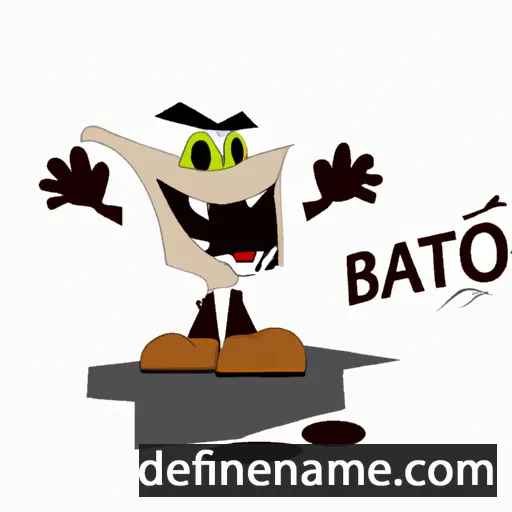 cartoon of the name Bato