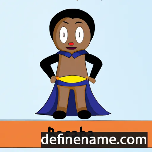 cartoon of the name Batseba