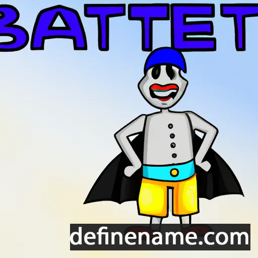 cartoon of the name Battore