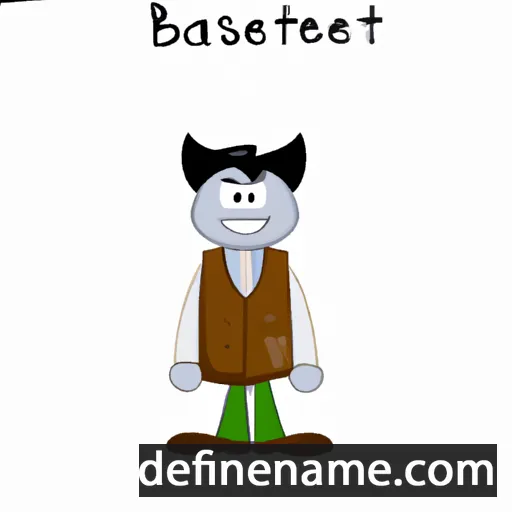 cartoon of the name Battsetseg