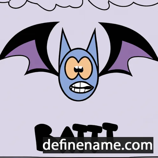 cartoon of the name Batty