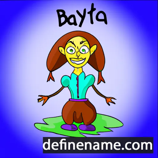 cartoon of the name Batylda