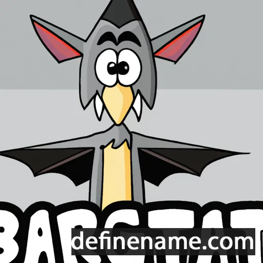 cartoon of the name Batzorig