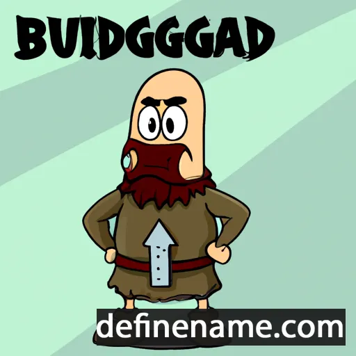 Baugeiðr cartoon