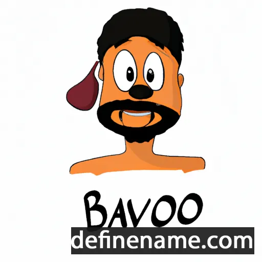 cartoon of the name Bavão