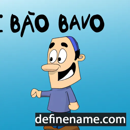 cartoon of the name Bavó