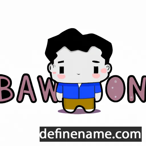 Bawon cartoon