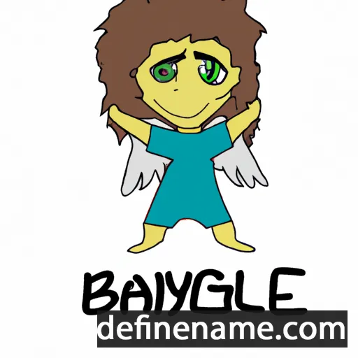 cartoon of the name Bayartsengel