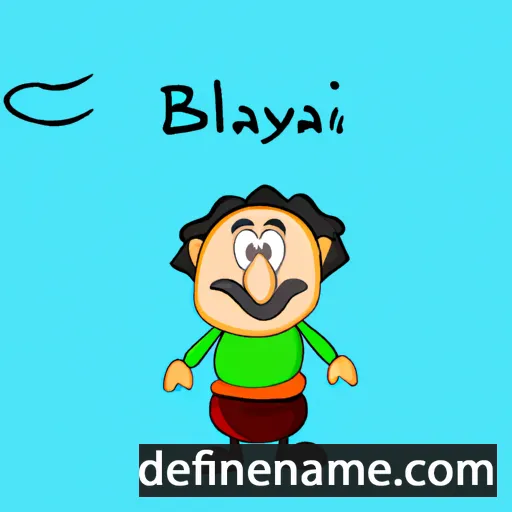 cartoon of the name Bayasal