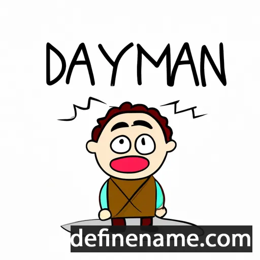 cartoon of the name Baydam