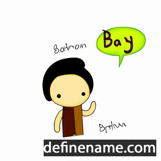 cartoon of the name Bayenkhu