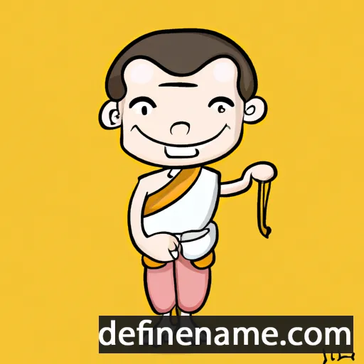 cartoon of the name Bayinnaung