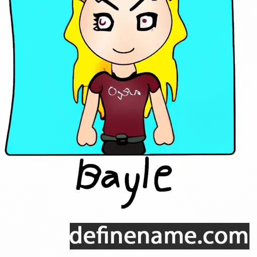 Baylei cartoon