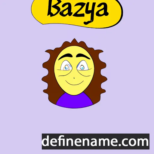 cartoon of the name Bazyla